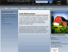 Tablet Screenshot of codeenforcement.minnehahacounty.org