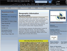 Tablet Screenshot of gis.minnehahacounty.org